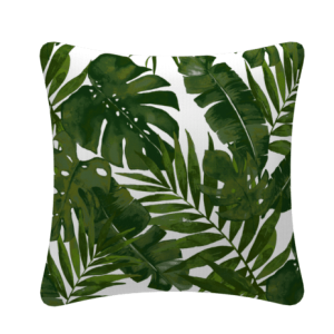 כרית נוי Green Leaves